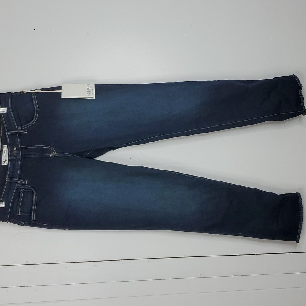 Carve Design Carson Jeans Dark Wash High Rise Little Stretch Womens 2 New